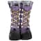 15" Purple Witch's Boots Ceramic Halloween Decoration